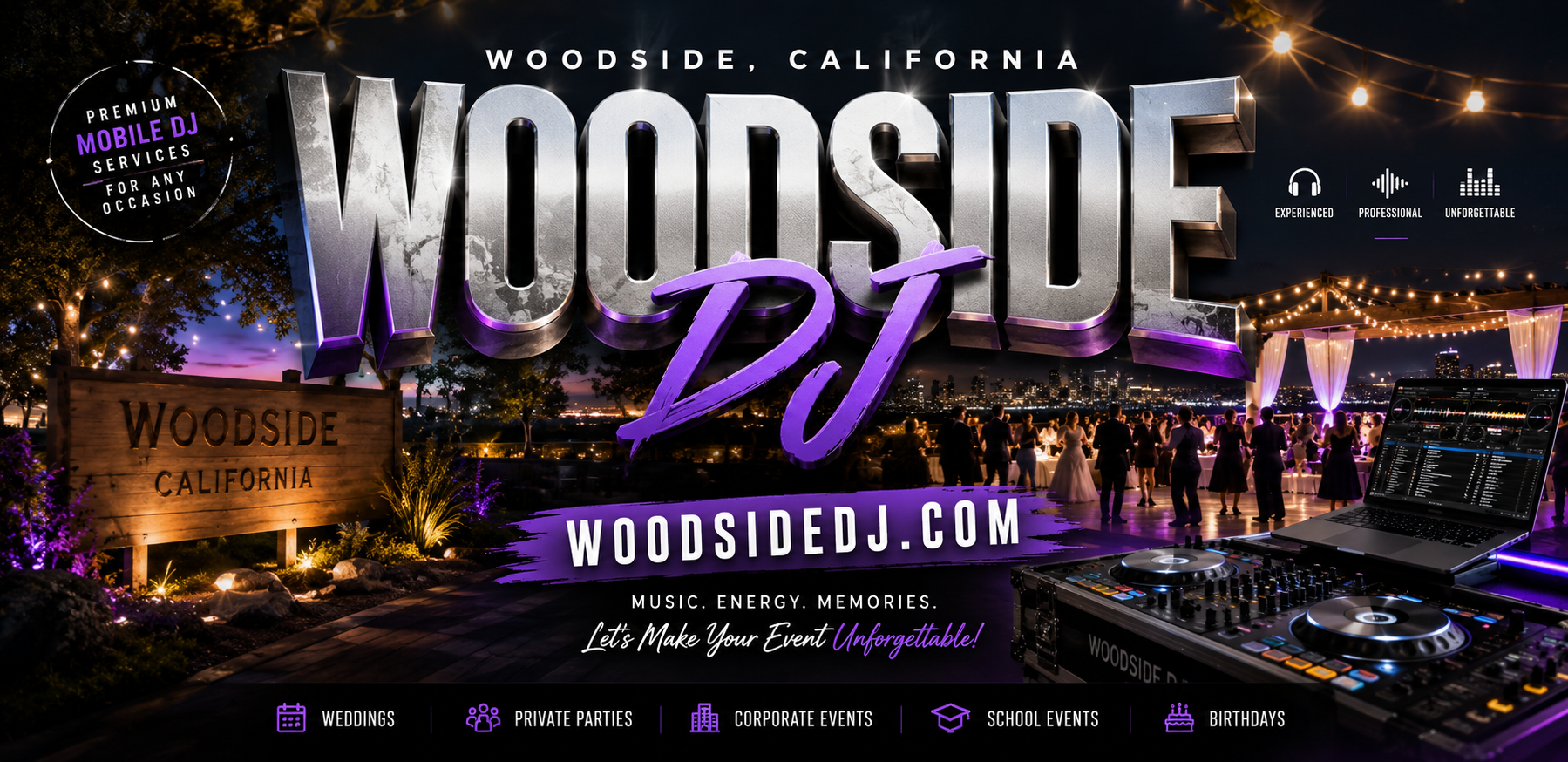 Woodside DJ - Bay Area Wedding DJ